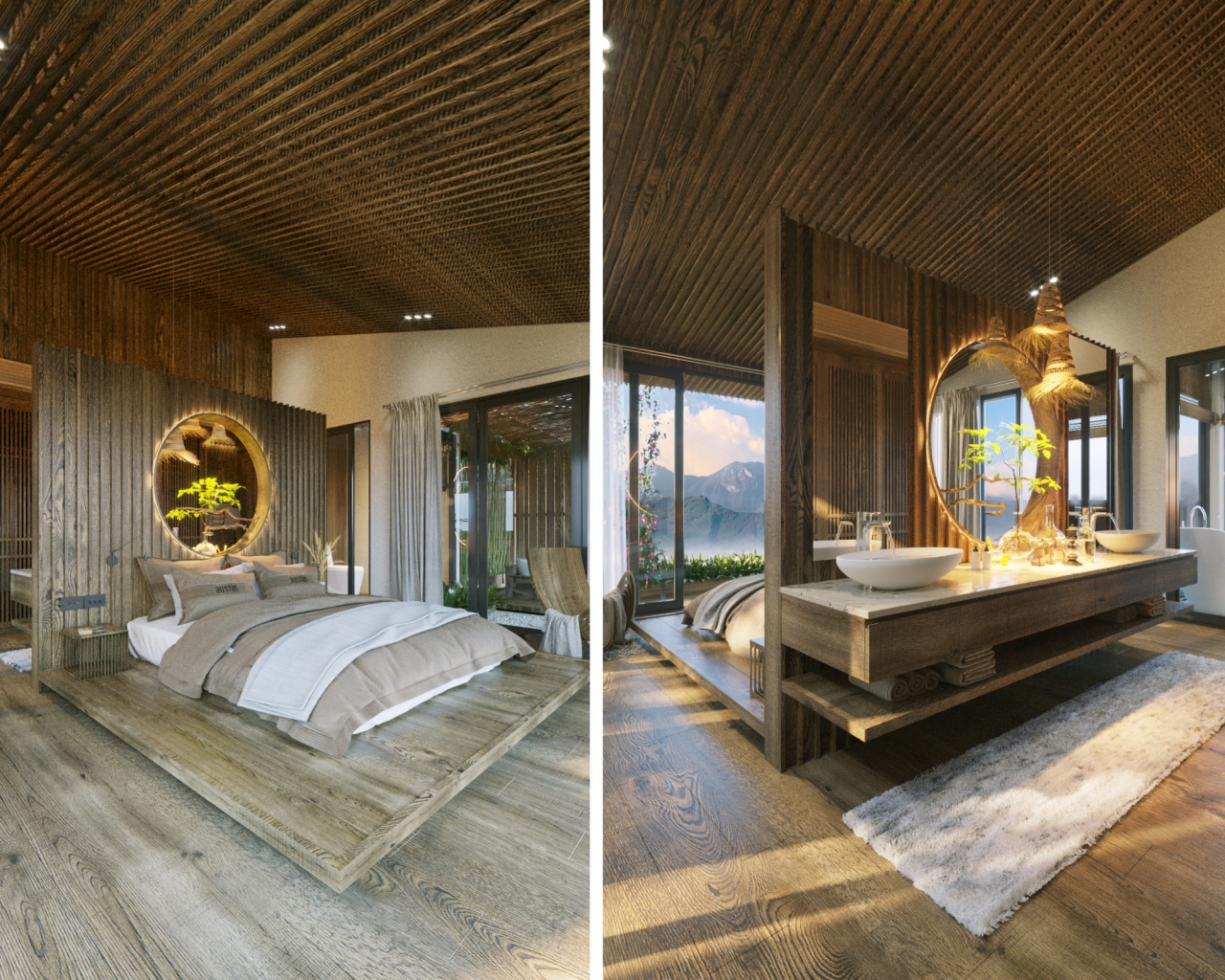 Phòng tại Viettrekking Home Sapa